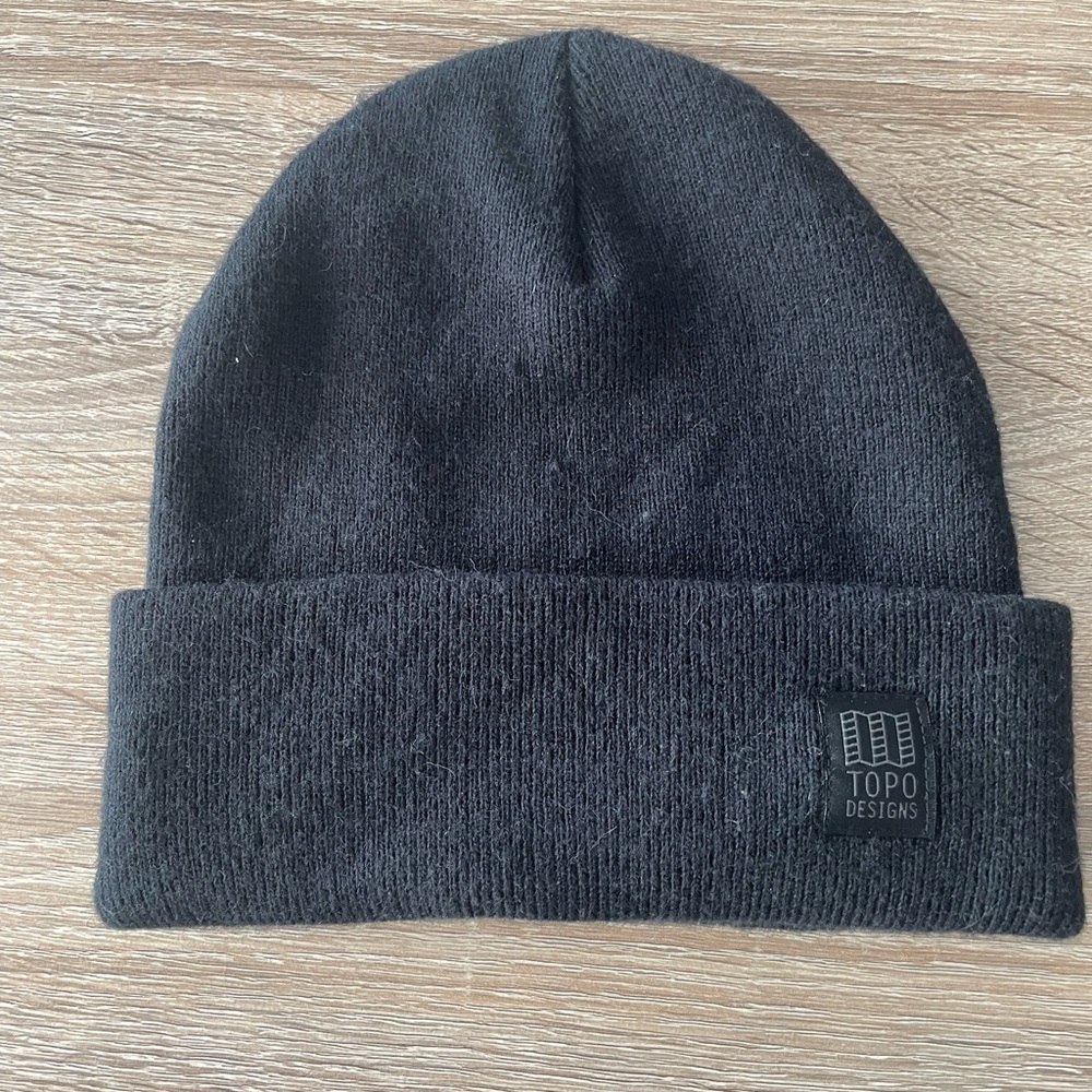 Topo Designs work hat worn once. Stocking Hat Beanie